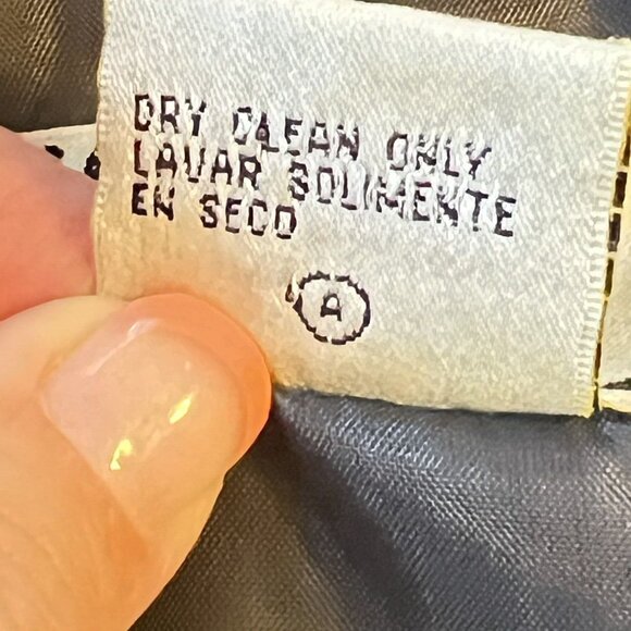 Vtg ICE Womens Gray Silk Satin Jacket Open Front Lined Sz Medium - Picture 10 of 12